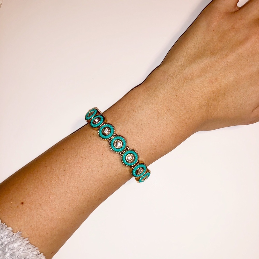 Blue stone bracelet